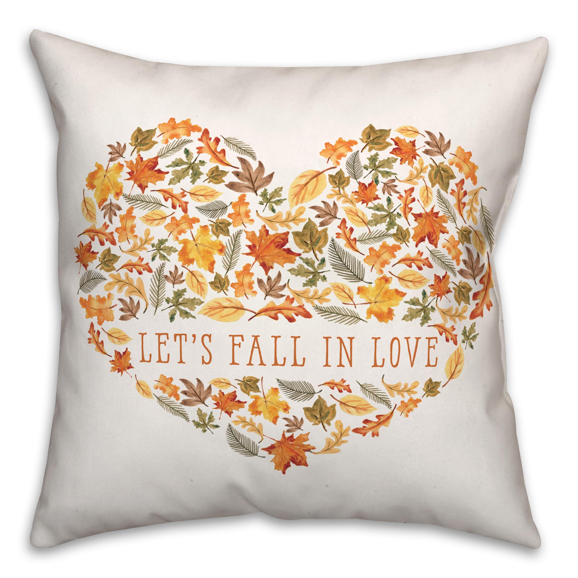 Let's Fall in Love Indoor/Outdoor Pillow